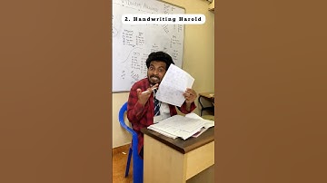 Types Of Teachers Correcting Papers | #shorts #naaluvithamaravindh #school #typesof