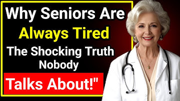 Why Most Seniors Are Always Tired – The Real Reason No One Talks About"