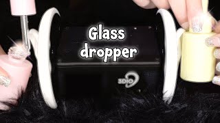 ASMR Glass Dropper Sounds: Tapping| Lids| Water ? Sounds (No Talking)