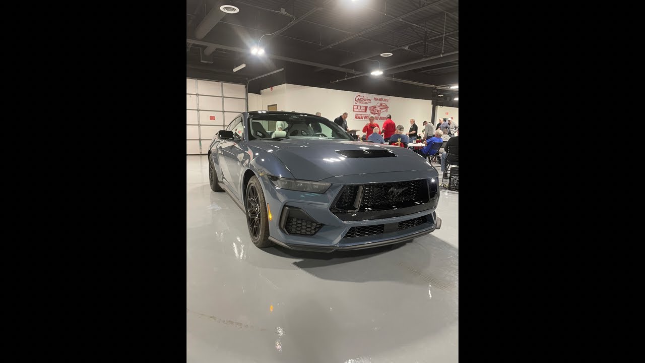 2024 Mustang designer speech and show room walk around + Questions