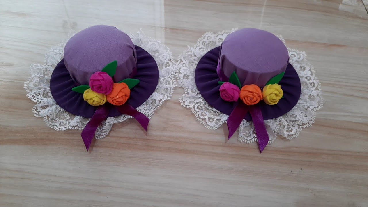 Hat Pincushion making / How to make a pincushion