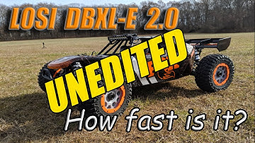 Losi DBXL-E Offroad Speed Check Unedited