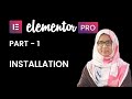 01: How to install elementor Pro | elementor pro series tutorial