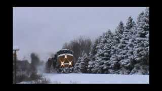Trrs 167 Must-See Blizzard Or Csx Q334? Q334 Whips Up A Storm 2-2-13