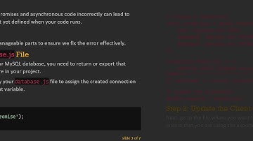 Resolving the connection.query is not a function Error in Node.js with MySQL