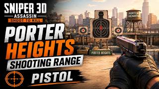 Porter Heights Shooting Range – Pistol Mastery | Sniper 3D Assassin screenshot 1