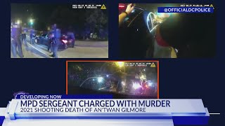 DC police sergeant charged with murder in man’s shooting death