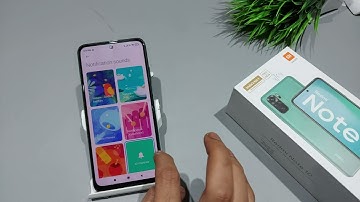 How to change notification ringtone in redmi note 9 pro,10 | Notification sound change kaise kare