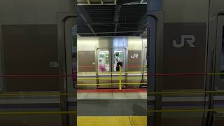【2023.09.09】JR西日本京都線225系100番台(224-121)L7編成車両のドア開閉。京都線