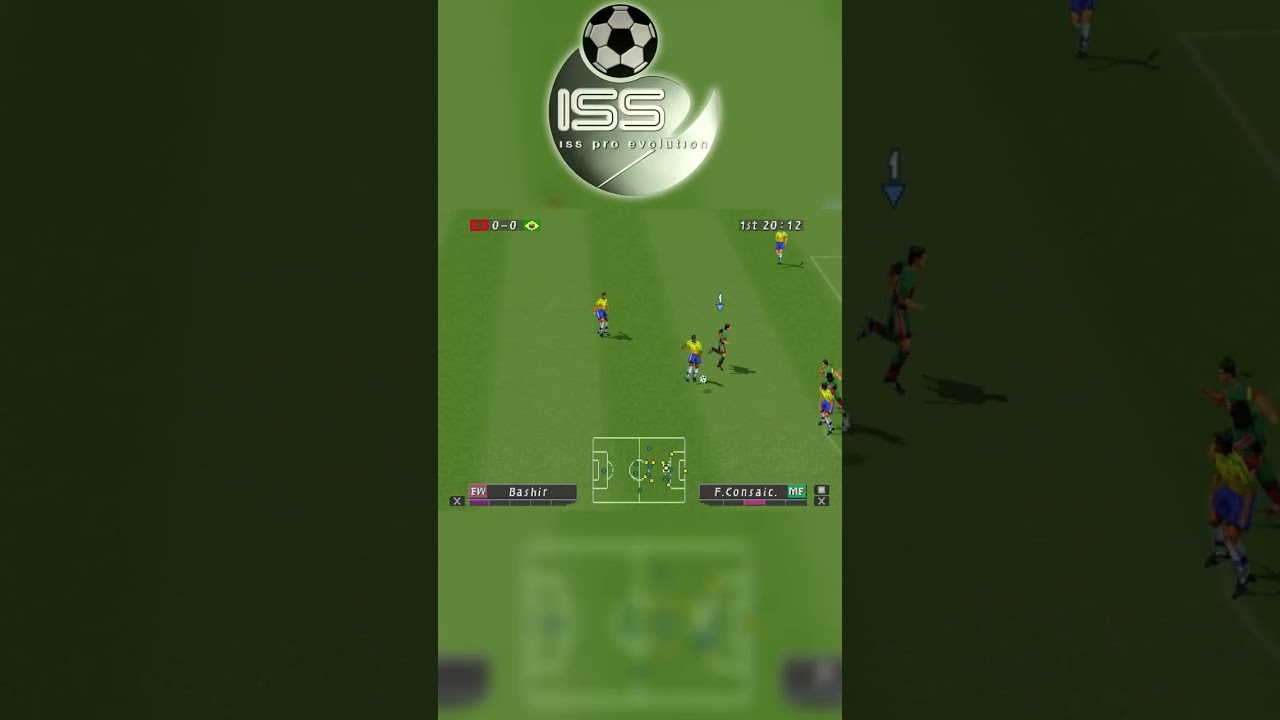 ISS Pro Evolution #shorts #issproevolution #winningeleven #pes #football #soccer #ps1 #retrogaming