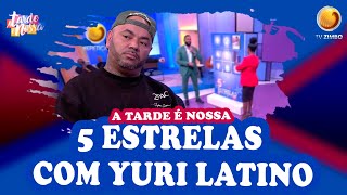 Latino não dá 5 estrelas ao Paulelson e muitos mais | A tarde é nossa| TV ZIMBO