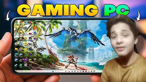 🚀Convert Your mobile into A Gaming PC 🔥 | Run Real Windows 10 On Android | Full Tutorial