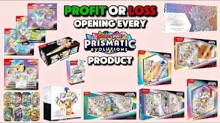 Opening EVERY Prismatic Evolutions Product