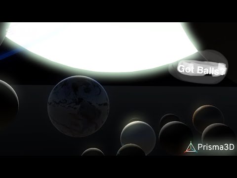 Got Balls? / Solar System Size Comparison 