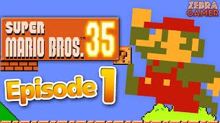 Super Mario Royale! - Super Mario Bros. 35 Gameplay Walkthrough Part 1 - 35-Player Battle!