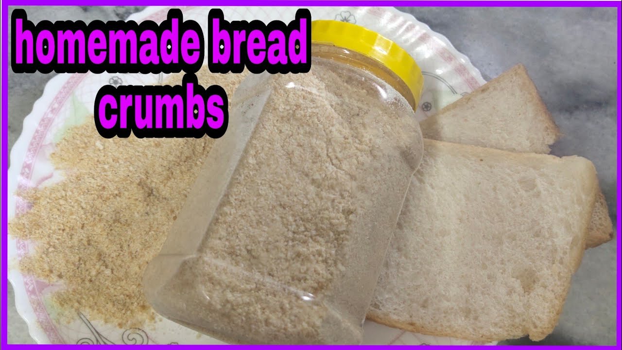 How to make budget friendly bread crumbs at homeTwo ways of homemade