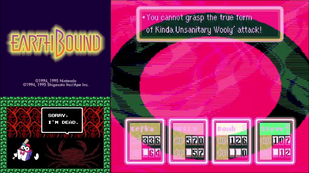 Let's Play Earthbound Ancient Cave 13 Finish Him YouTube