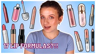 I TRIED ALL (17!) KIKO MILANO LIP FORMULAS SO YOU DON'T HAVE TO / RANKED FROM WORST TO BEST!