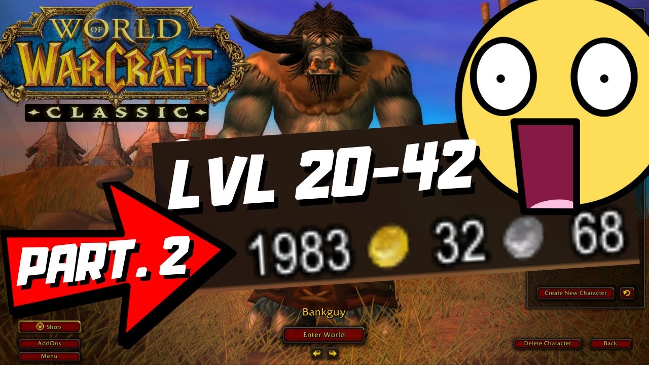 💰Classic WoW Lvling & Grinding Guide 160 (Part.2 lvl 2042) 💰