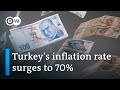 Turkey now at world's 6th highest inflation rate  | DW News