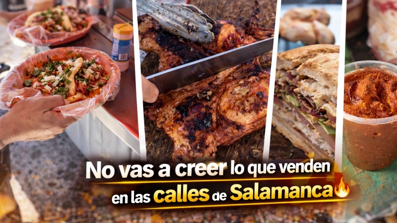 La comida callejera más brutal de Salamanca