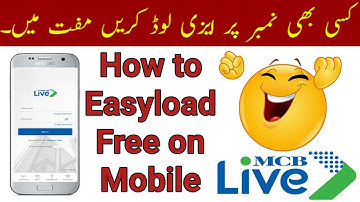 Mcb Live App Bill Payment | How to Pay Bill through Mcb Live App | Mcb Live App Easyload | Mcb Live