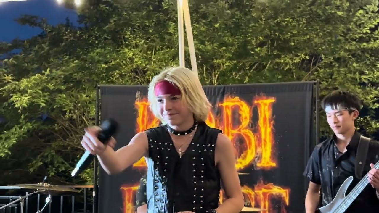 Kobi Reese - (age 14) performing his original song, HOLD ON with his band KOBI REESE