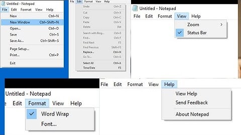 Notepad complete tutorial in hindi | All options in 6 minutes | Notepad Full Tutorial