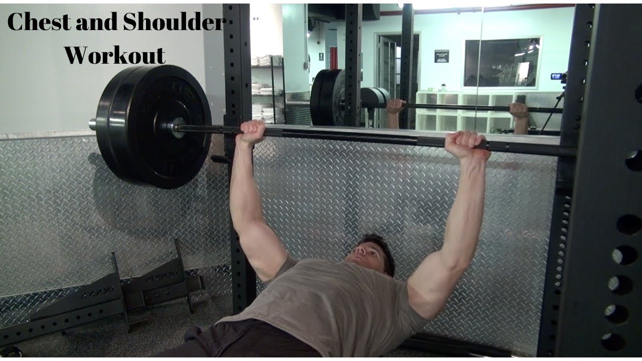 High Intensity Chest & Shoulder Workout YouTube