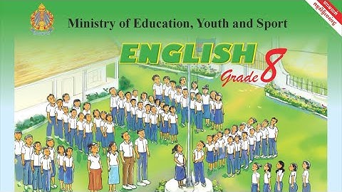 English Grade 8 Tapescript 1.1.2