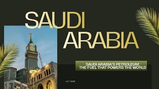 SAUDI ARABIA -  VIDEO PRESENTATION (ECO162)