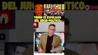 🚨URGENTE CORREN A TRUMP DEL SENADO Y EL CONGRESO INICIA SU DESTITUCIÓN