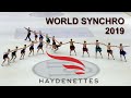 Haydenettes World Synchro Helsinki 2019 (HD)