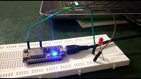 WiFi based Dancing LEDs with Web Browser using NODEMCU