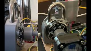 Arduino-Based Combination Lock Opener