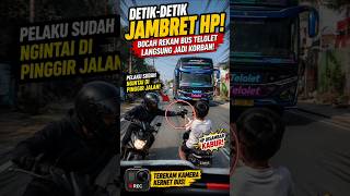 Lagi Rekam Bus Telolet, HP Bocah Ini Malah Disambar! #shortvideo #bustelolet #viral