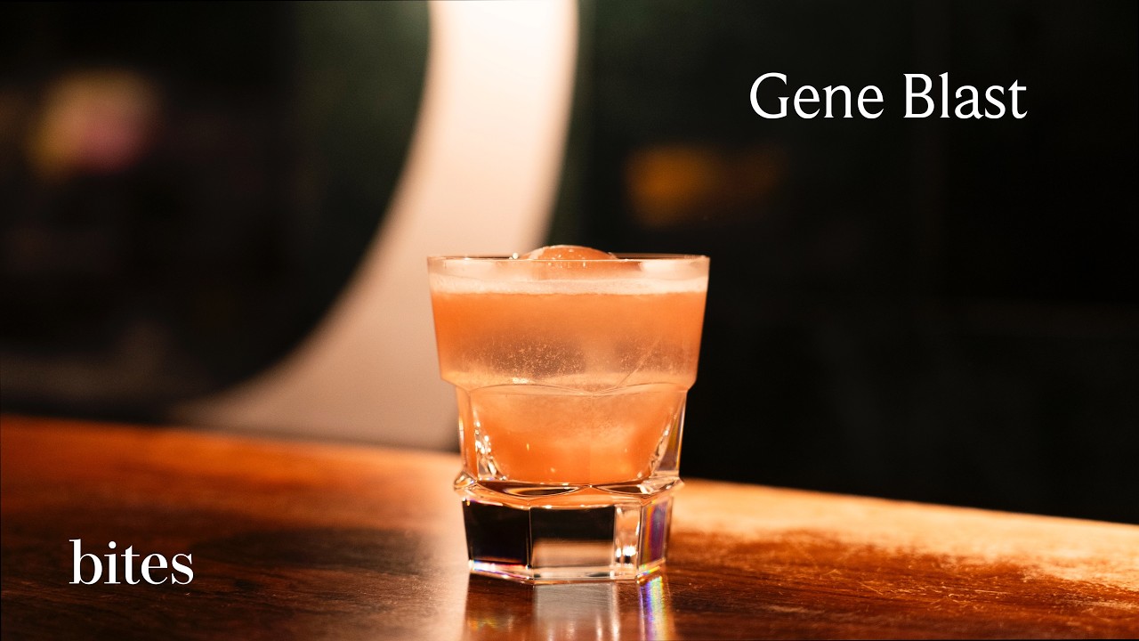 飲める必殺技、辻陽太「ジーン・ブラスト」バーテンダー石垣忍 / “Gene Blast” — A Finisher You Can Drink by bartender Shinobu