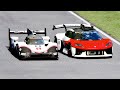 Porsche Mission R vs Porsche 919 EVO at Imola GP