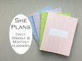 SHE PLANS- 2019 PLANNERS (DAILY, WEEKLY, & MONTHLY)