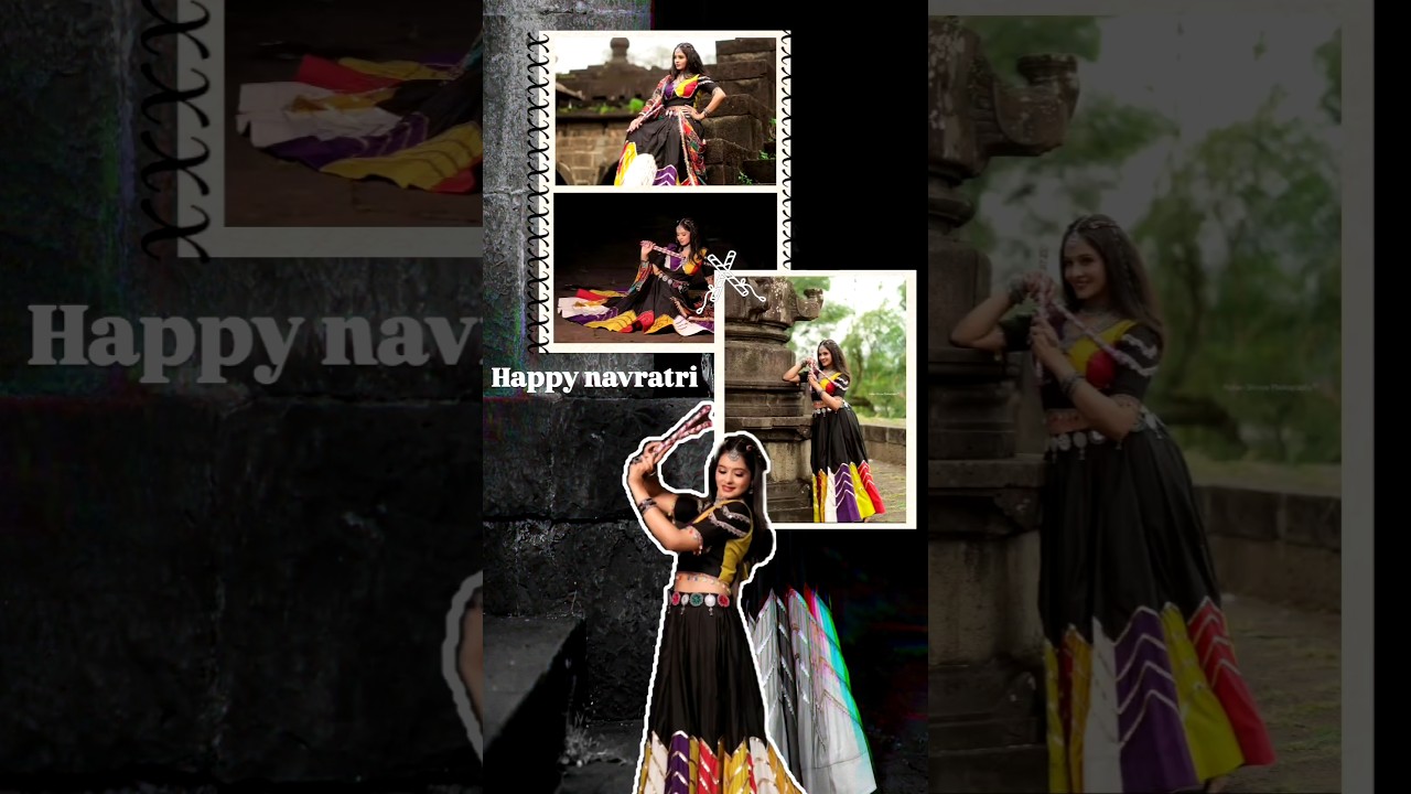 Instagram navratri story idea 😍💡|