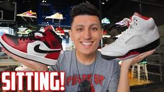 I CAN'T BELIEVE THESE are SITTING! BEST Air Jordans for SUMMER at the JORDAN STORE!