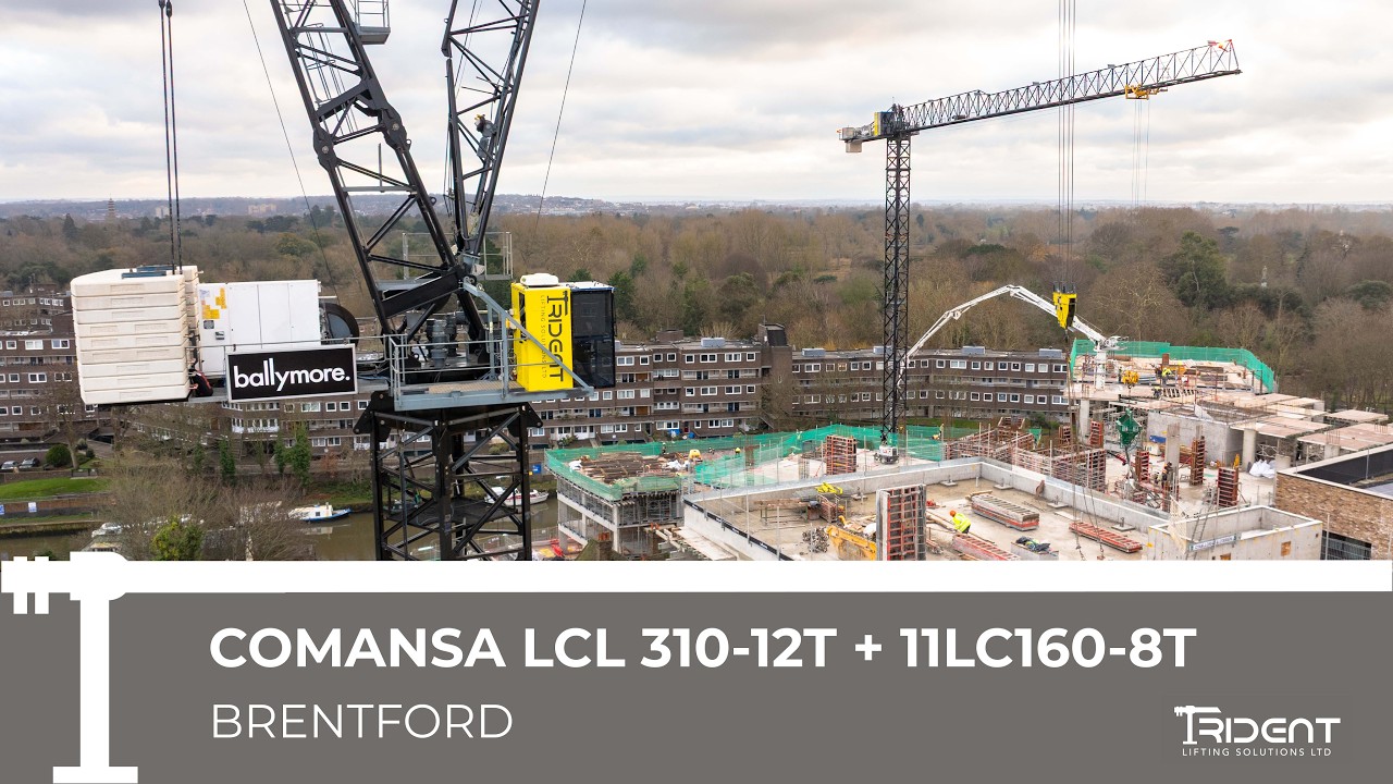 LCL 310-12T and 11LC160-8T Comansa | Brentford