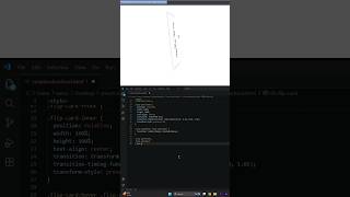 3D Tilt Card Animation 😍 #animation