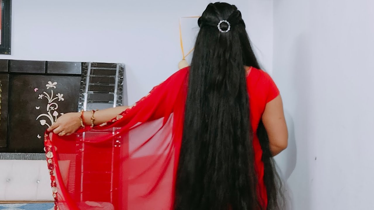 Pretty long hair Party || festival ❤️ Hairstyle// Hair Style