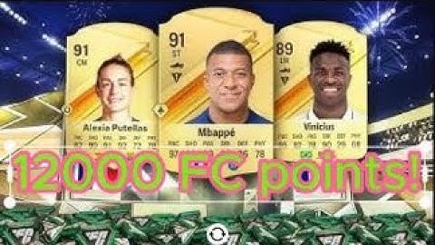 I Opened 12K FC POINTS on EA FC 24!