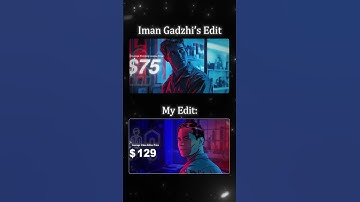 Recreation Of Recent Iman Gadzhi Video! @ImanGadzhi  #afterffects3d #3d #adobeaftereffects#edit