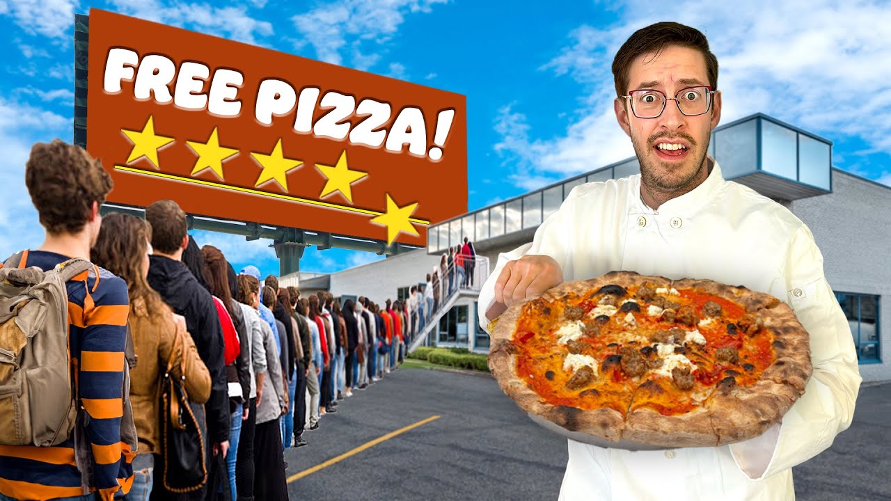 We Made A 5-Star Pizza Restaurant In Our Office