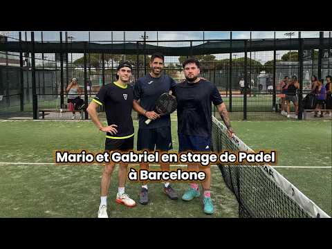 🎾Mario et Gabriel en stage de Padel à Barcelone🎾