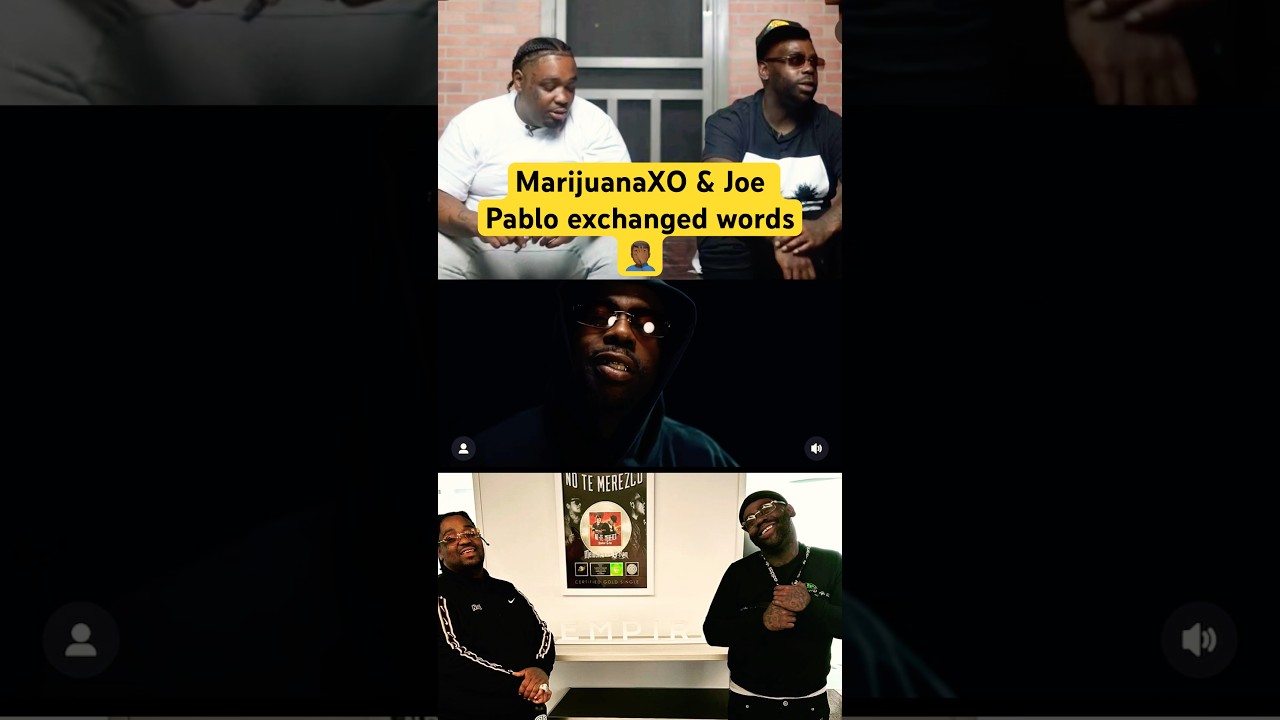 Watch Is MarijuanaXO x Joe Pablo falling out #juicetalktv #podcast #shorts #mke #milwauke #viralshorts on YouTube Watch Is MarijuanaXO x Joe Pablo falling out #juicetalktv #podcast #shorts #mke #milwauke #viralshorts on YouTube