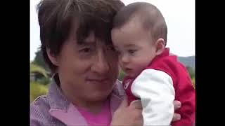 Jackie Chan Playing With A Baby Robin-B-Hood Behind The Scenes Jackie Chan - Rare Videos 